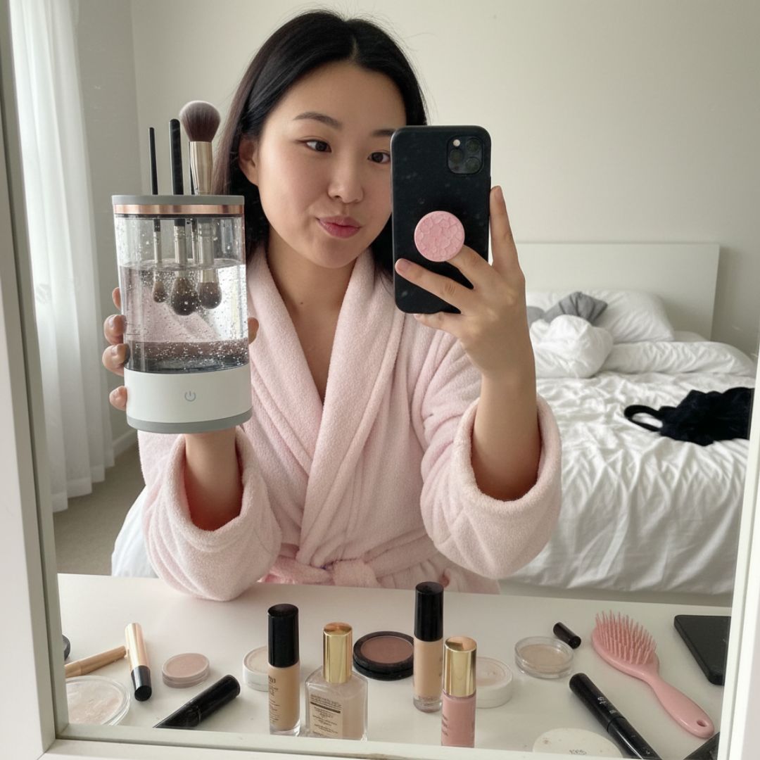 CleanBrush Pro™ Brochas Limpias en 30 segundos