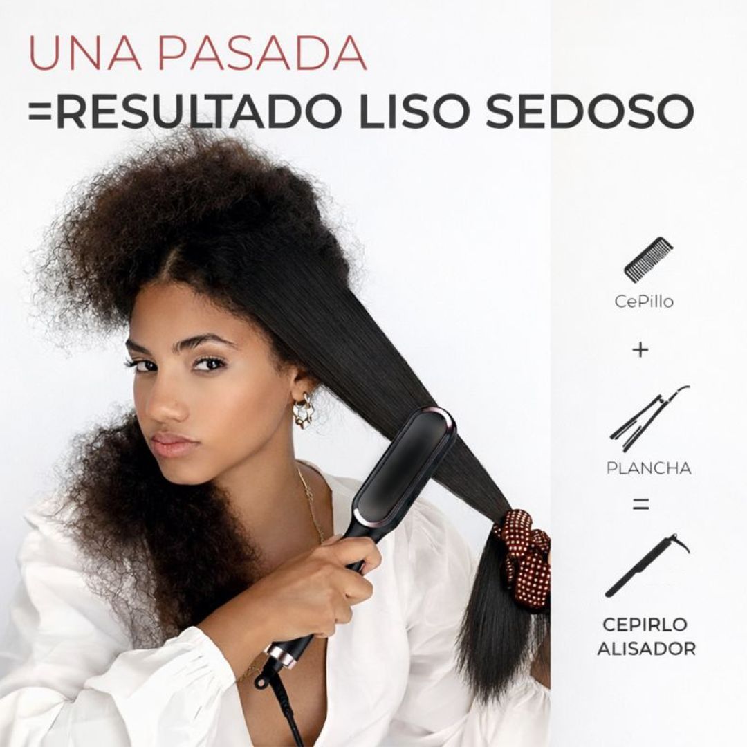 GlowBrush™ Cepillo Alisador Profesional