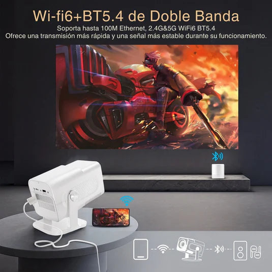 Proyector Retroplay™ Disfruta miles de clásicos en pantalla grande