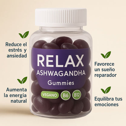 Ashwagandha Relax Gummies – Tu dosis diaria de calma natural