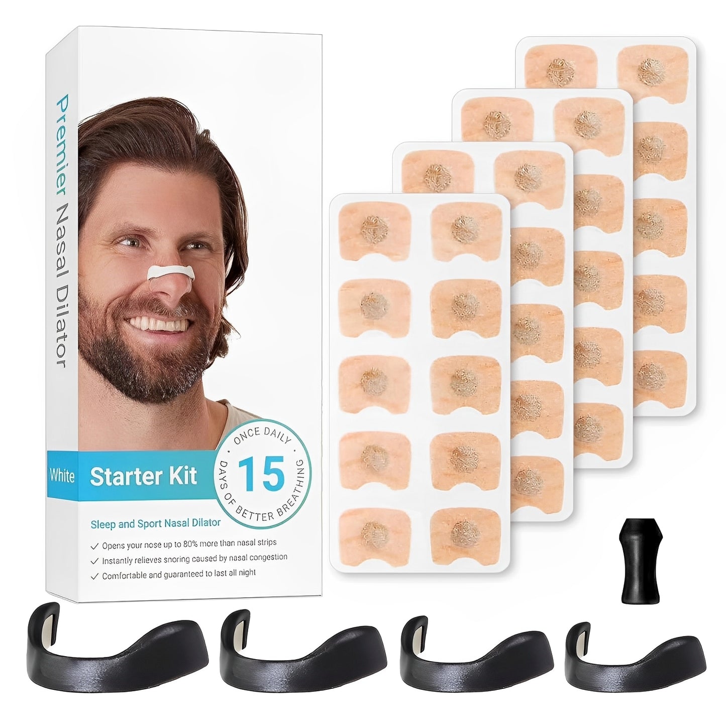 Kit Dilatador Nasal Magnético Snorex