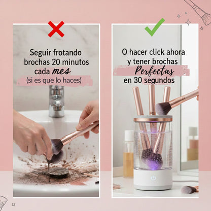 CleanBrush Pro™ Brochas Limpias en 30 segundos