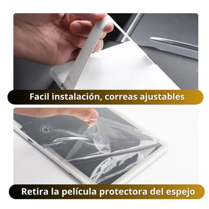 Espejo De Lujo LED Para Coche®