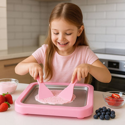 Máquina para Hacer Helados en Rollo