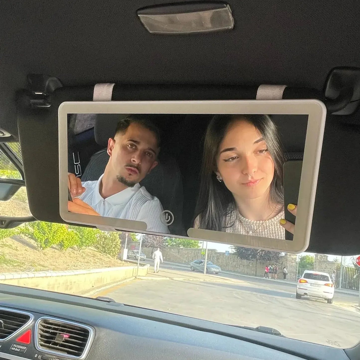 Espejo De Lujo LED Para Coche®