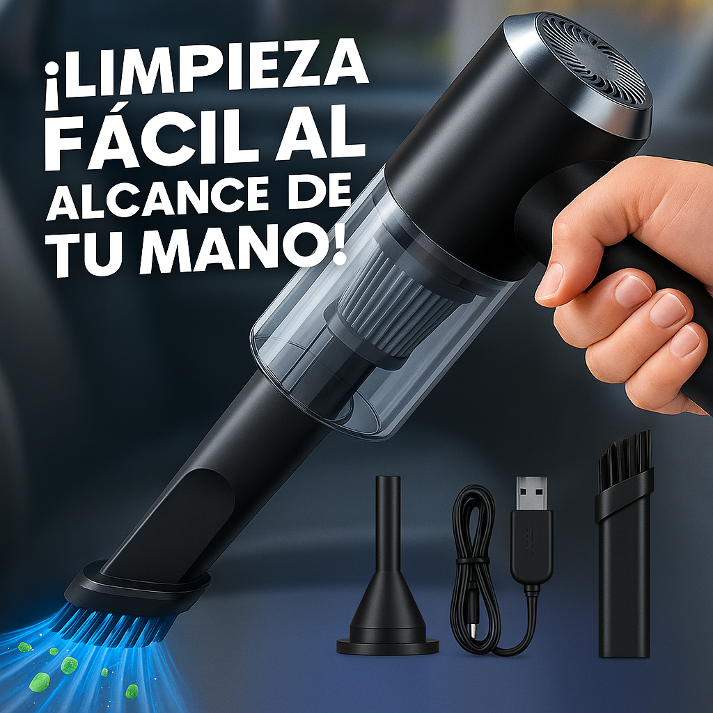 Aspiradora Portátil: Ligera y Potente