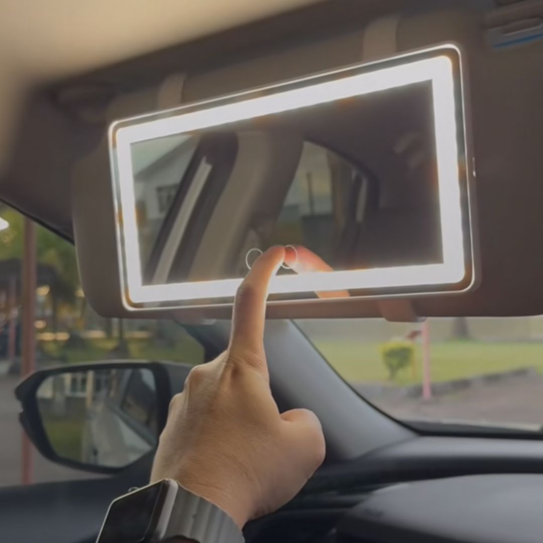 Espejo De Lujo LED Para Coche®