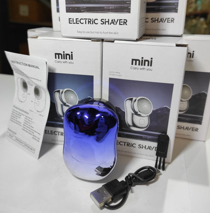 Mini afeitadora eléctrica portátil azul/plata - additional image 13