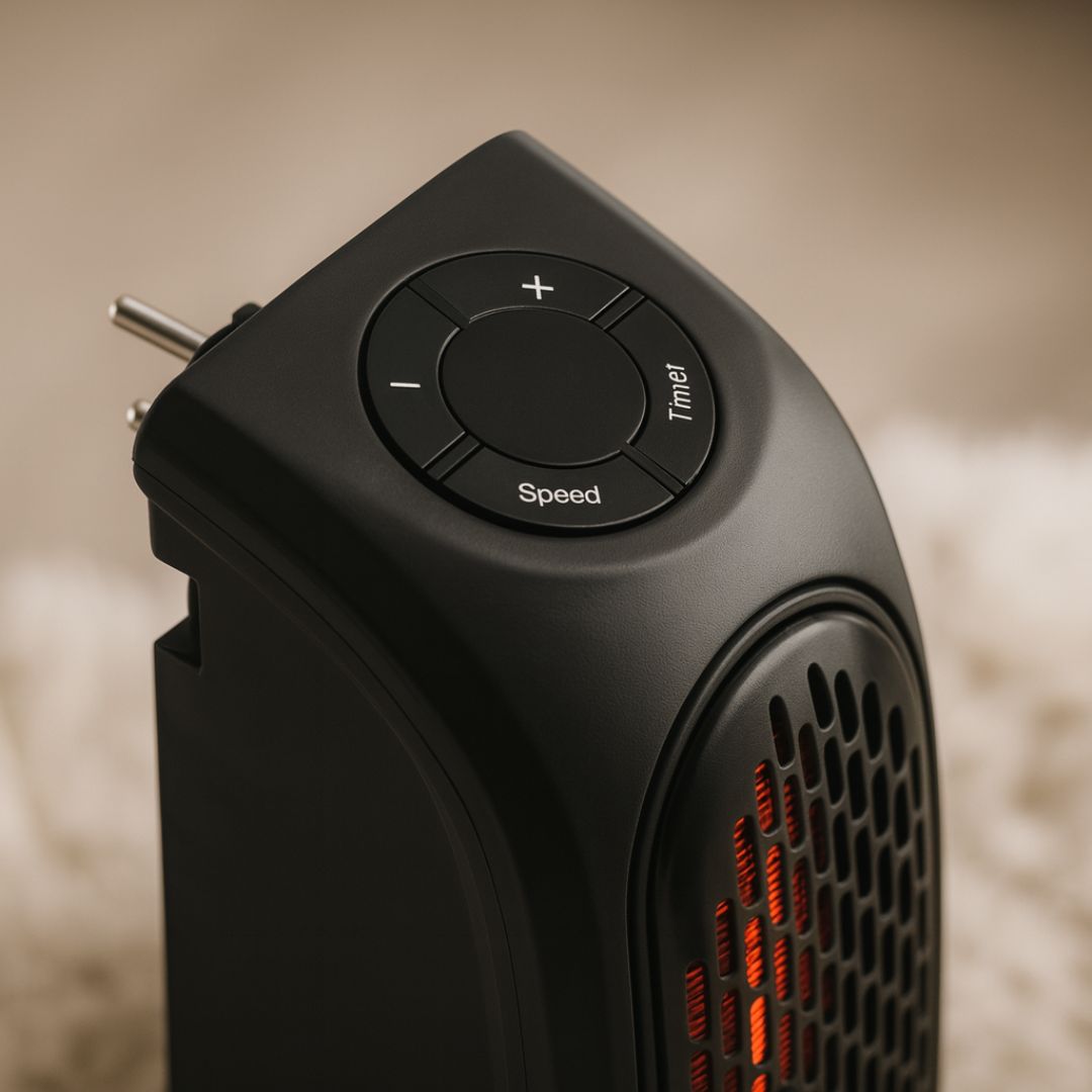 Mini Calefactor de Pared 400W™ – Calor rápido sin ocupar espacio