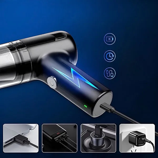 Aspiradora Portátil: Ligera y Potente