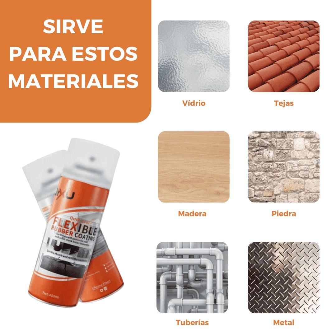 Spray Sellador De Grietas Transparente