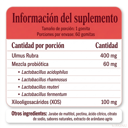 Informacion del suplemento